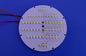 RGB 56W SMD Led PCB، نصب Bridgelux تراشه های LED SMD PCB برای نورپردازی های تزئینی
