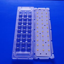 خرید 30 Watt Injection Molding Plastic Array لنز پوشش LED برای خلیج خلیج بالا تولید آنلاین