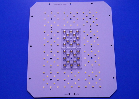 144 LED Aluminum PCB Board Optical Grade PC Material For High Bay Ligh