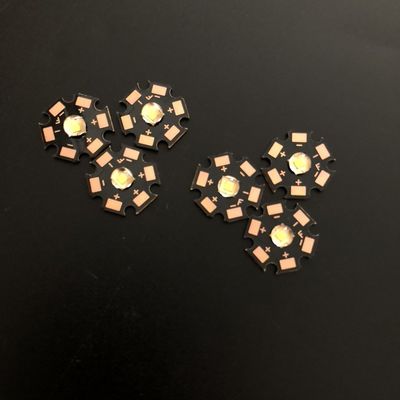 Customized White 1W High Power LED 120degree With Copper Substrate