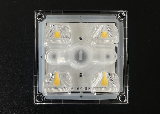 خرید لنز 10w 15w 20w مربع 5050 SMD ماژول LED ضد آب 50x50mm 4 in 1 60/90/75x150 درجه تولید آنلاین