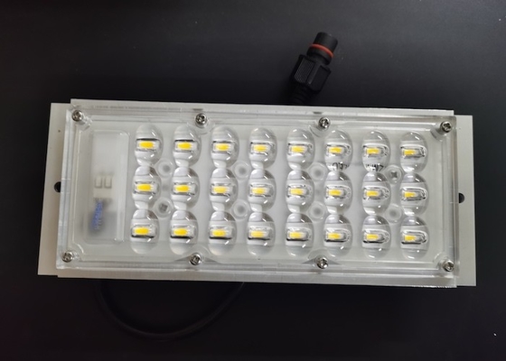 خرید 173x71mm 24 LED 5050 SMD ماژول LED Street Light اجزای با لنز نوری تولید آنلاین