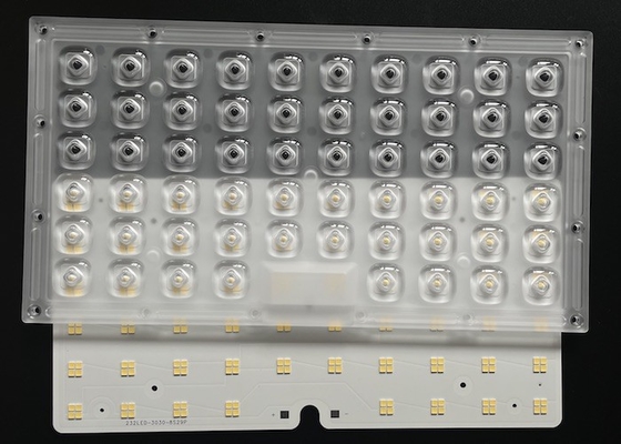 خرید 200W 3030 SMD LED ماژول TYPE5 لنز 150 درجه زاویه گسترده برای نور خیابان تولید آنلاین