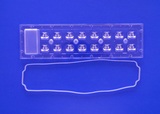 خرید 252x70mm سری 3535 لنز آرایه LED ضد آب IP65 برای 16 LED Board 16w 24w 36w تولید آنلاین