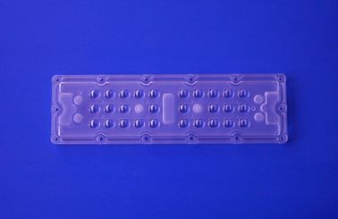 خرید لنز چراغ خیابانی SMD 3535، 28 در 1 لنز اپتیکال 1 درجه ای 80x150 درجه تولید آنلاین