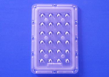 خرید 3535 SMD تزریق پلاستیک LED Optical Lens 24W XPG3 برای نور خیابان نامتقارن تولید آنلاین