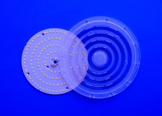 LED UFO High Bay Led Optics Lenses , 100W SMD 3030 Led Module Durable