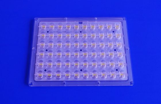 PC led optics lenses , Led Street Light Components For 60W Road Lighting