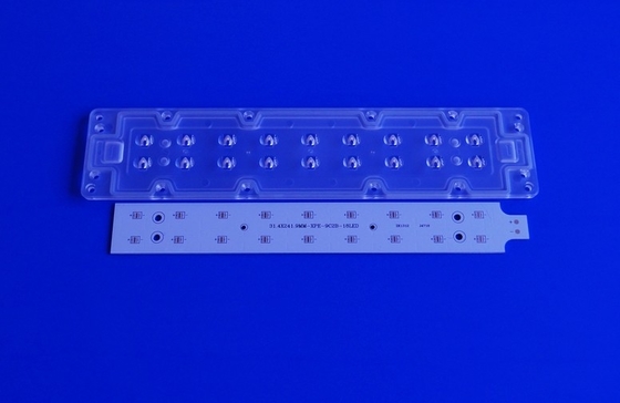 18 W Replacement LED Lens Array For Led Street Lamp Parts 270x60x6.7mm