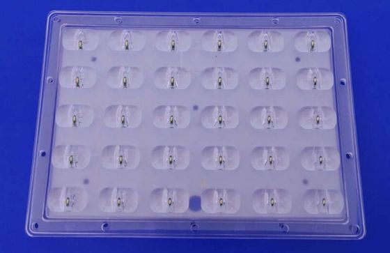 Street Lighting Fittings LED Lens Array Optical PMMA 30W Xpe Lens
