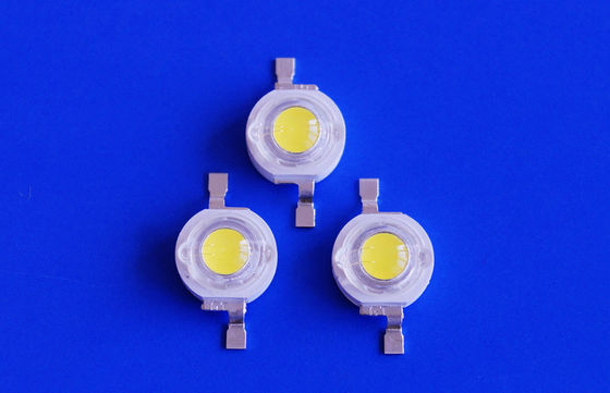 3.5-4.5 Voltage 240LM High Power LED 3w Bridgelux Chip 6000K - 6500K