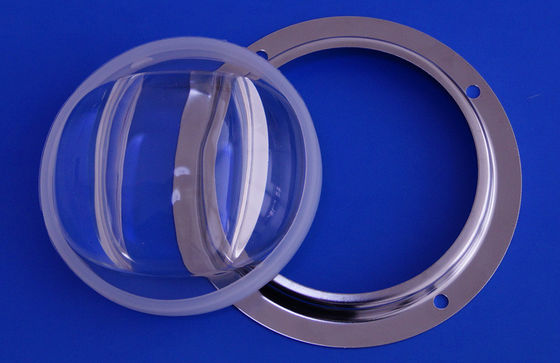 Height 30mm Led Glass Lens For Street Light /  Led Optical Lens For Outdoor Lighting