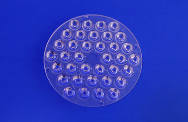 خرید 15 30 45 درجه RGB Optical PMMA LED Lens Array LED Lamp Lens 36W تولید آنلاین