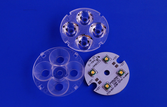 Lighting Accessories PMMA LED Lens Array AL PCB For Street Light