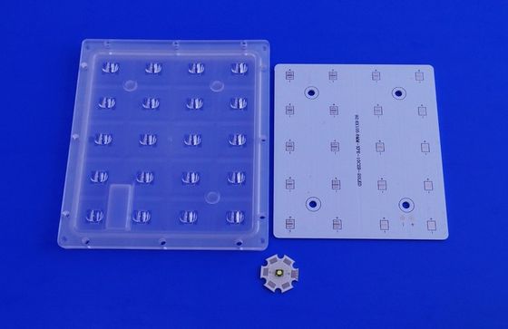 20W Waterproof Led Street Light Fittings Xpe PC Lens For Led Road Lamp