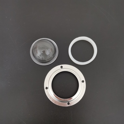 خرید لنز شیشه ای 50mm Led Street Light Components برای چراغ جاده تولید آنلاین