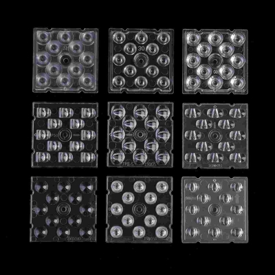 خرید لنز نوری ROHS High Bay Light 12 در 1 لنز نوری 90 درجه SMD 5050 LED PC تولید آنلاین