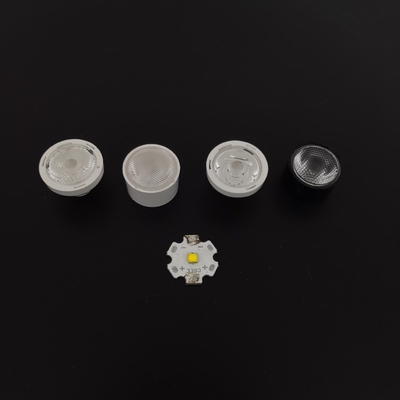 خرید 45degree Beads چهره PMMA لنز LED، نقطه عطفی لنز تمرکز نوری تولید آنلاین