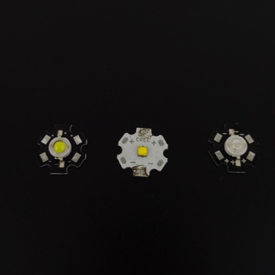 خرید تنها 1 وات / 1 وات با قدرت بالا LED نوری 520nm با ستاره PCB تولید آنلاین
