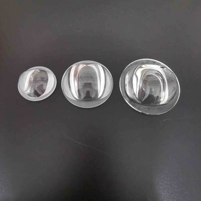 Glass Led Light Lens / LED Street Light Lens With Silicon Gasket For 30Watt Leds