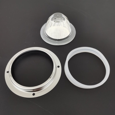 100w Led Lens Led Diffuser Lens Metal Holder Silicon Gasket ROHS
