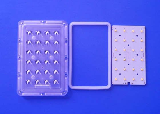 خرید چراغ روشنایی LED CR 3535 Shoebox با 24pcs CR XTE LED PCB تولید آنلاین
