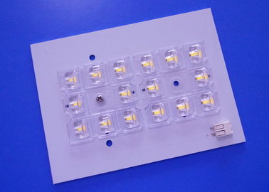 خرید 16 LED ماژول نور خیابانی هیئت مدیره PCB هیئت مدیره سفید سربی با 8 LED Lens Typeii-M تولید آنلاین