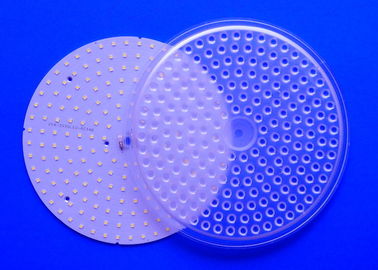خرید Solderless UFO Led Board Lens Board 150W 60 Degree 3030 SMD 91٪ Tranmittance تولید آنلاین