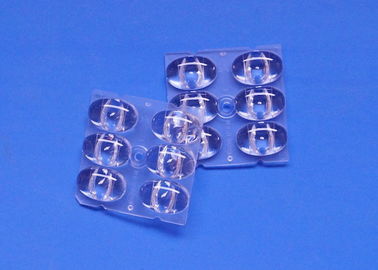 خرید 6 در 1 5050 SMD چراغ خیابان نور لنز زاویه گسترده 160x80 درجه TYPEII-M دیرگداز تولید آنلاین