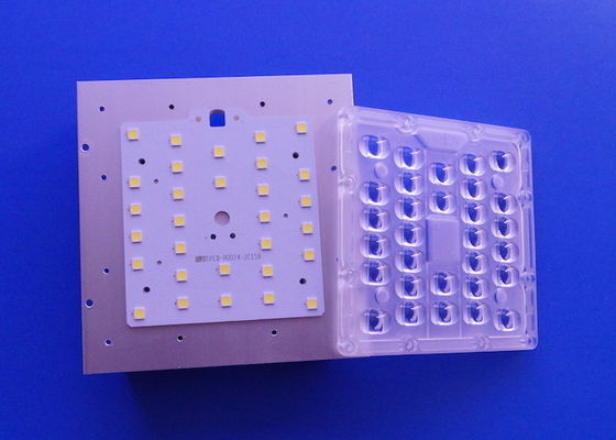 خرید 30LED SMD5050 30W LED چراغ خیابان ماژول 80x140 درجه لنز تولید آنلاین