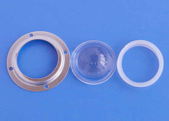 خرید 10-30W COB LED Lens 50MM High Borosilicate Glass تولید آنلاین