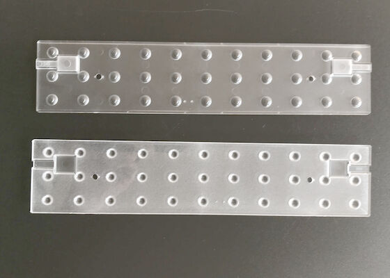 خرید لنز LED PMMA 60 درجه SMD برای روشنایی خطی در محیط داخلی تولید آنلاین