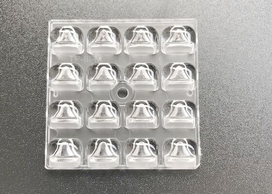 خرید 16 نقطه SMD3030 50X50mm چراغ خیابان چراغ خیابان TYPE III-M تولید آنلاین