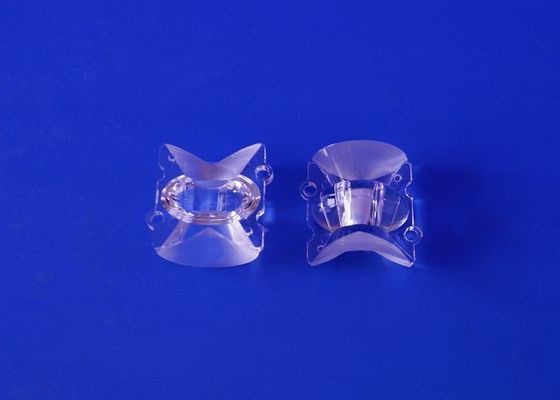 10x120 Degree PC PMMA Optical Lens Butterfly Shape For SMD3030