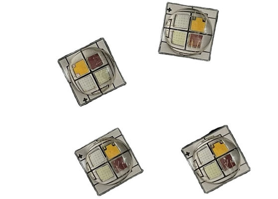 10W Silicone 5050 700mA Ceramic LED Diodes 605nm Amber RGB Led Diodes