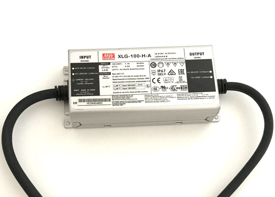 خرید منبع تغذیه LED جریان ثابت جریان متناوب Meanwell AC DC 100 وات XLG-100-H-A IP67 تولید آنلاین