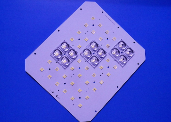 برد 150 واتی LED نور PCB 192 LED 3030 SMD 48V 50x50MM لنزهای 4 در 1 LED