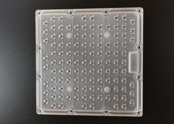 TYPE 2-M 112 LED 3030 SMD لنز نوری 60w 80w 100w 175X175MM Streetlight Array PC Lens