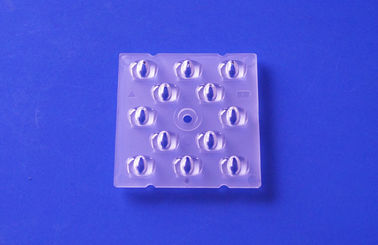 مربع شکل 50mm 12 امتیاز نوع II-M درجه پلاستیکی لند خیابان نور خیابان