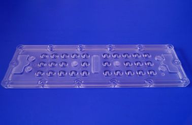 SMD 5050 Led Lens Array 28 In 1 لنز LED 80x150 درجه برای نور خیابان