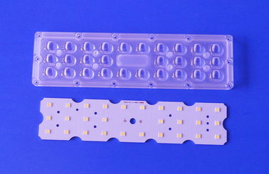28 ماژول چراغ خیابان LED Street Light Array لنز 5050 SMD 270x75 میلیمتر