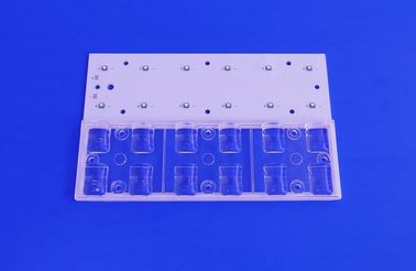 90x126 درجه لنز 12W LED آرایه ای شفاف PMMA 93 Trans انتقال