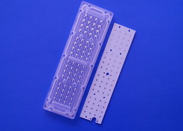 64 SMD 3535 ماژول ماژول نور LED عمودی 65x150 درجه زاویه لنز برای چراغ جاده ای