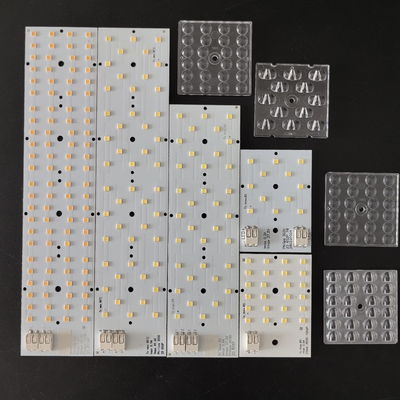 OEM سفارشی SMD LED PCB Board طراحی PCBA سفارشی محصول برای 50 * 50mm لنز
