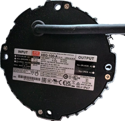 XBG-100 راننده LED 100W قدرت ثابت 27-56V ولتاژ خروجی DC برای چراغ های LED