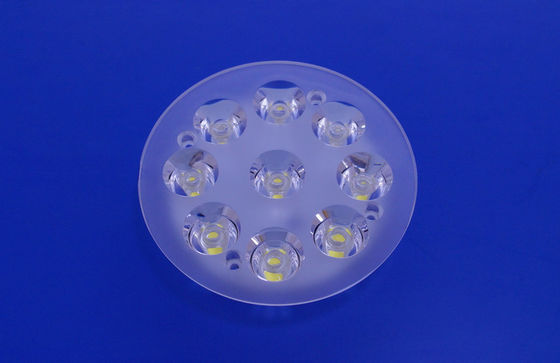 9W Reflector Bridgelux PMMA LED Lens Array For High Way Led light
