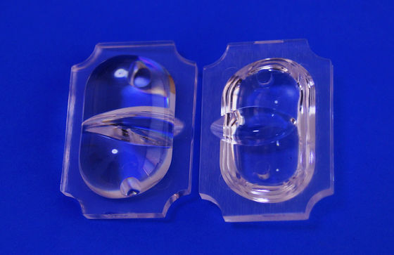 PC Asymmetric Led Optical Lens for 1W 3W XPE Rebel Spot light