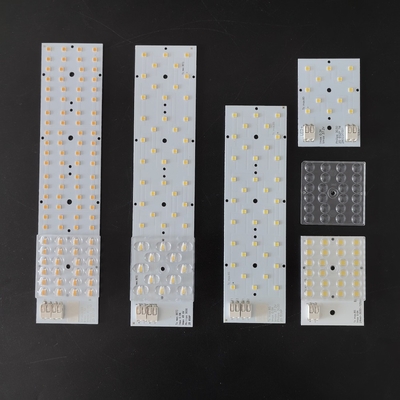 لنز 50X50MM ماژول صفحه PCB انعطاف پذیر 10w 20w 30w 50w 60w برای نور سایبان LED