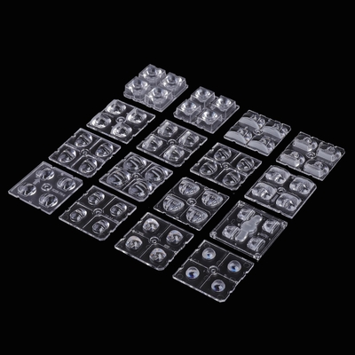 روشنایی خیابانی PC LED لنز LED 157x57 درجه برای چراغ جاده ای