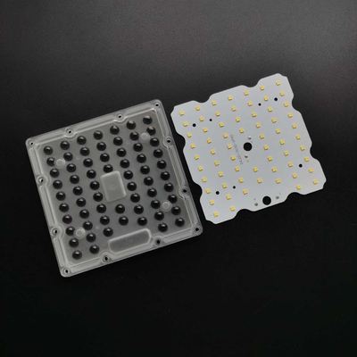 150lm / w 50w SMD3030 مربع LED ماژول LED Street Light لنز برای چراغ های خیابان LED